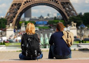 Tourists in France